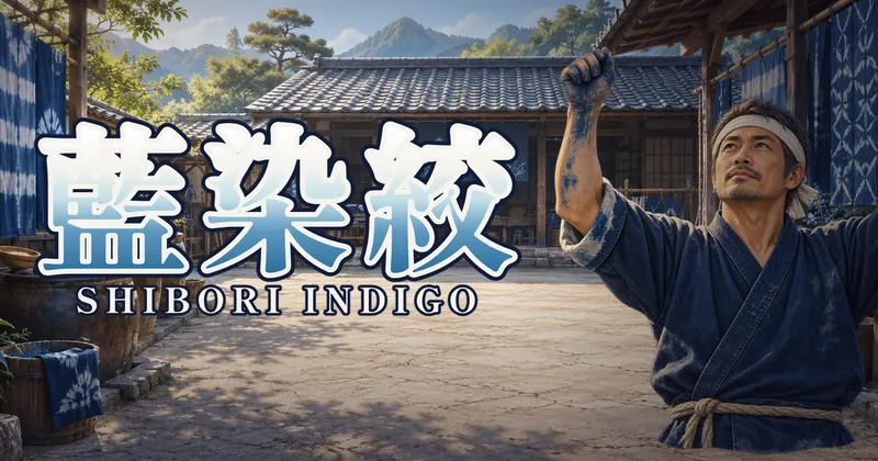 藍染絞的遊戲封面