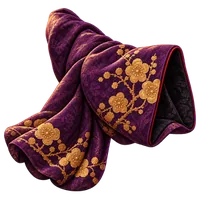 刺繡衣袖