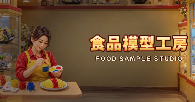 食品模型工房的遊戲封面