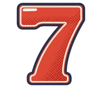 赤 7