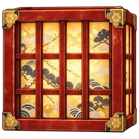 茶屋格子燈