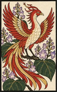 桐に鳳凰