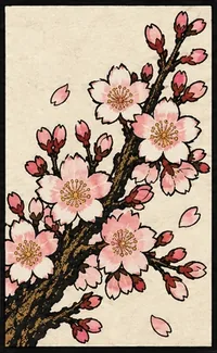 桜のカス