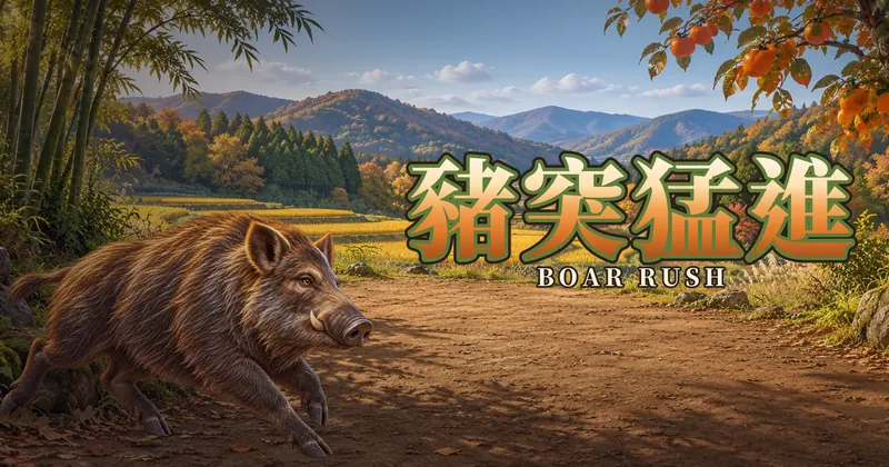 豬突猛進的遊戲封面