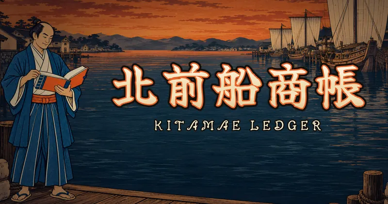 北前船商帳的遊戲封面