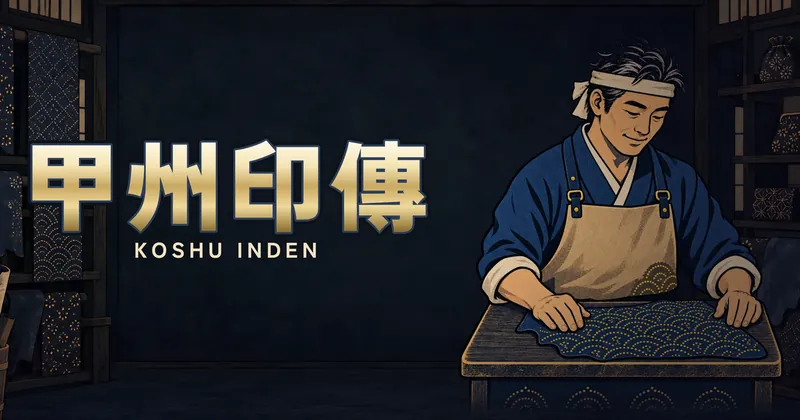 甲州印傳的遊戲封面