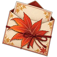 紅葉の便り