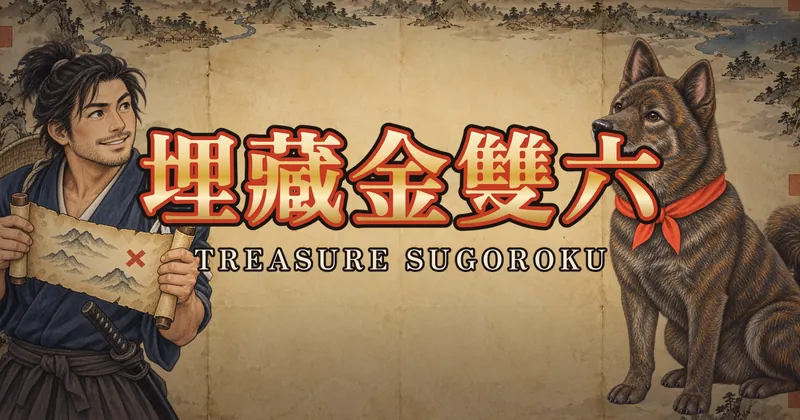 埋藏金雙六的遊戲封面