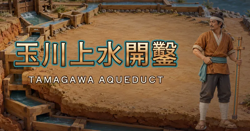 玉川上水開鑿的遊戲封面
