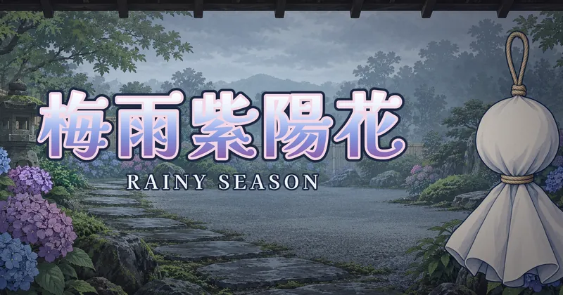 梅雨紫陽花的遊戲封面