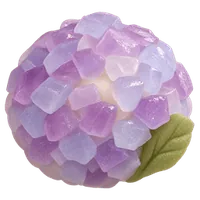 紫陽花の錦玉