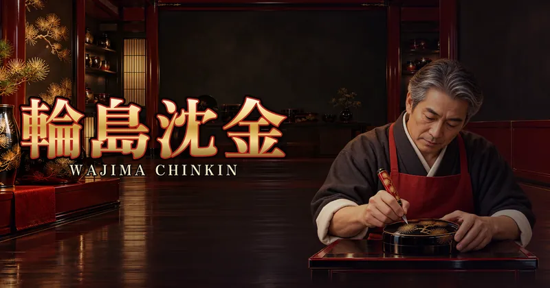輪島沈金的遊戲封面