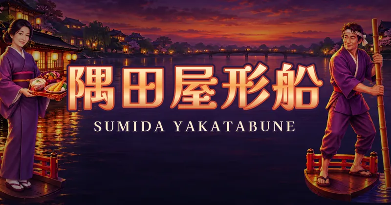 隅田屋形船的遊戲封面