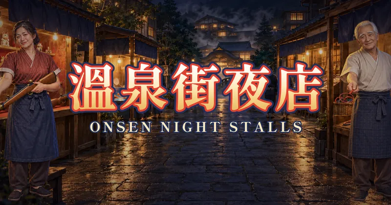 溫泉街夜店的遊戲封面